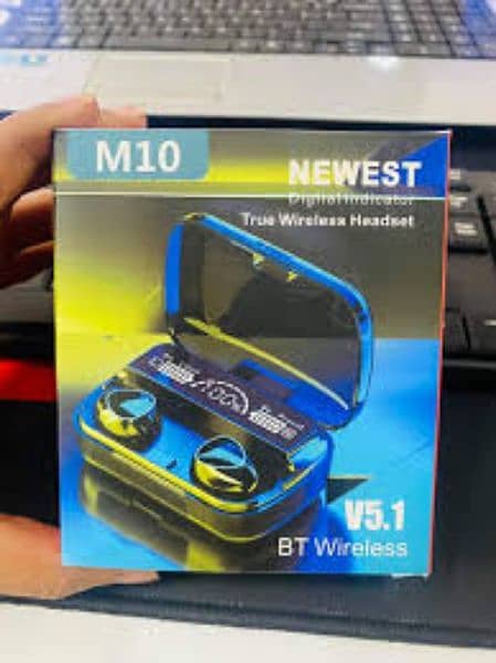 M10 TWS Bluetooth Earphones 4