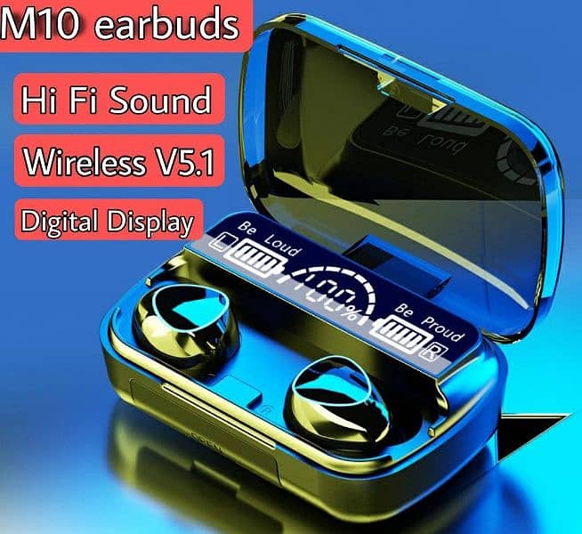 M10 TWS Bluetooth Earphones 6