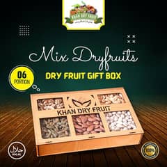 Dry Fruit Gift box,6 portion Price 4500 cash on delivery free