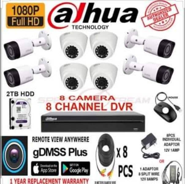 Cctv Security Cameras Complete Packages with Installation 9