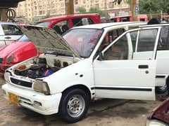 mehran 1992 vx Cng white colour Geniune Condition.