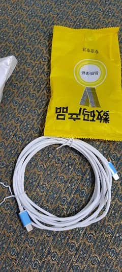 Type C to C 3 meter long cable 0