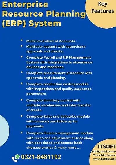 Point of Sale (POS) e commerce, ERP Softwares, Trading & Distributions 12