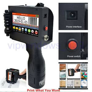 Handheld Expiry Date Printer/TIj Printer/ Ink Jet Printer(xv) 2