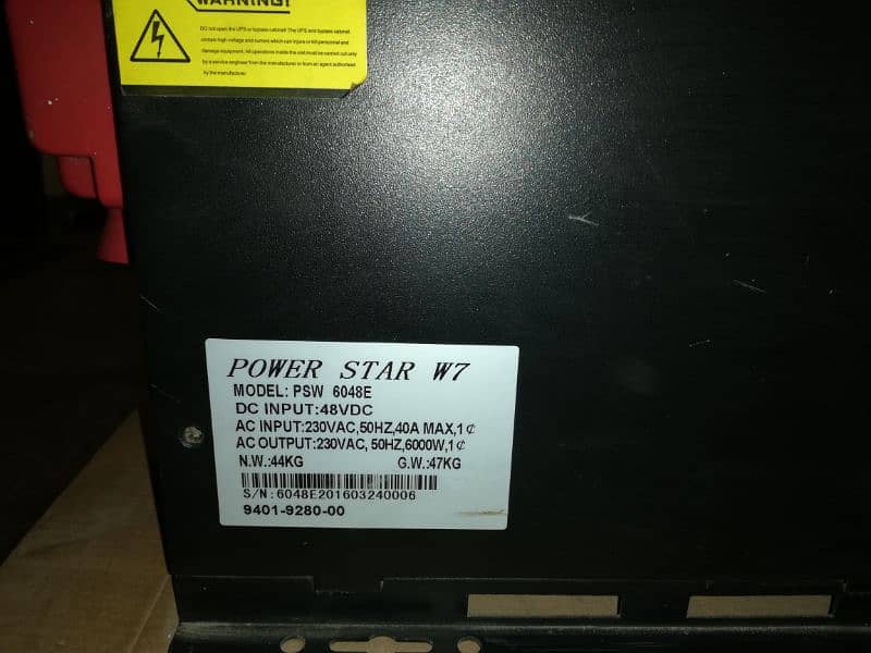 Power Inverter Heavy Duty UPS 6 KW (A+ Quality) 3