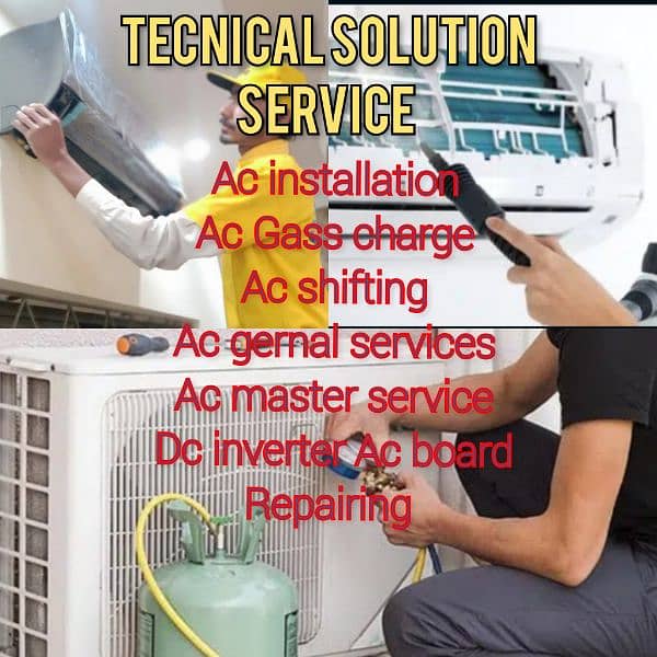 Dish , led,  cctv,  ac refrigerate repairing service 3