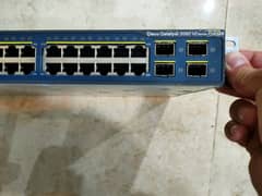 Cisco 3560 Network Switch 48 port full POE