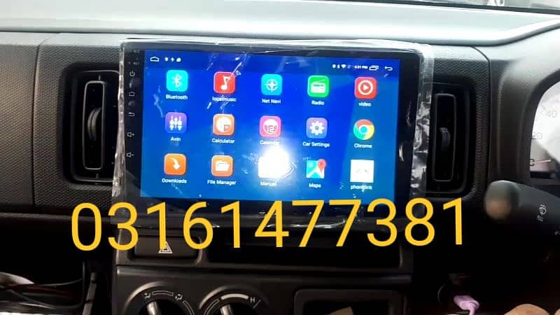 Honda toyota Suzuki Android ips screen free installation in lahore 6