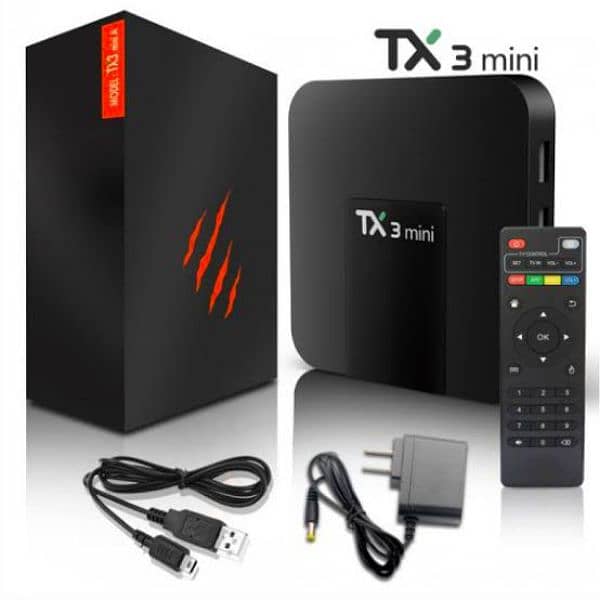 TX3 Mini 4/32 Android TV Box 4K TV Amlogic S905W Quad core TV Box 0