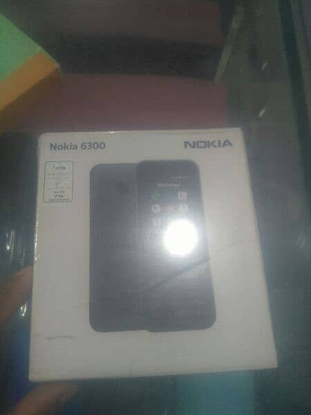 Nokia 6300  box pack 1year warranty PTA approved 1