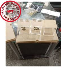 Acrylic Bid boxes / Gift boxes For wedding and Giveaways (03021466006)