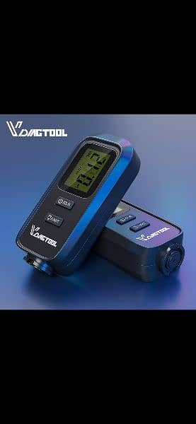 VDIAGTOOL VC-100 Car Thickness Gauge Meter Digital Paint Films 0