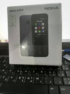 Nokia 6300  box pack 1year warranty PTA approved 0