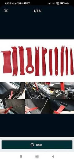 Auto Trim Removal Tool Kit No-Scratch Pry Tool Kit for Car Audio Dash