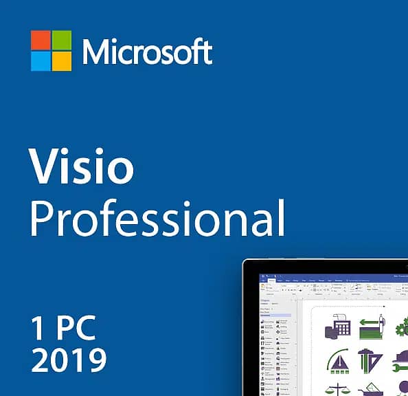 Microsoft Visio Professional 2019 license key 0