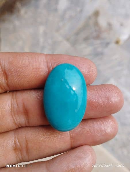 Natural Irani Feroza Stone Breclet Size AAA Quality Original 1