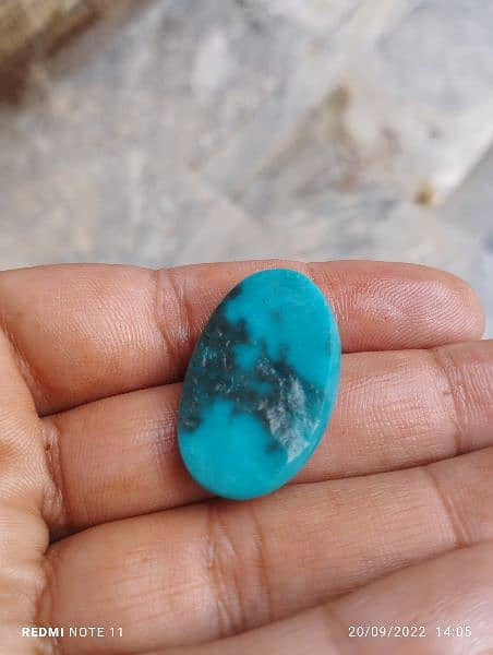 Natural Irani Feroza Stone Breclet Size AAA Quality Original 3