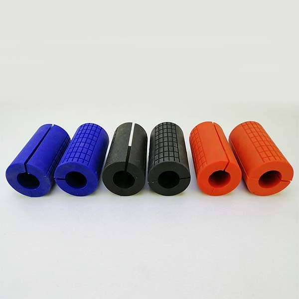 Barbell Grips Dumbbell Silicone Fat Grip Pull Up Weightlifting Anti-Sl 1