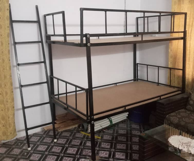 Iron bunk bed urgent sale 1