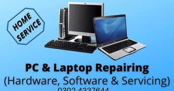 HOME PC LAPTOP REPAIRING HOME SERVICE AVAILABLE