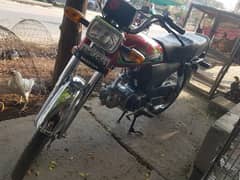 Am selling mY honda 70 2022 file card comlete