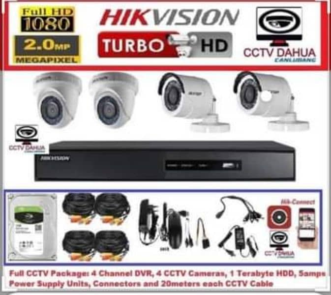 Cctv Security Cameras Complete Packages 6