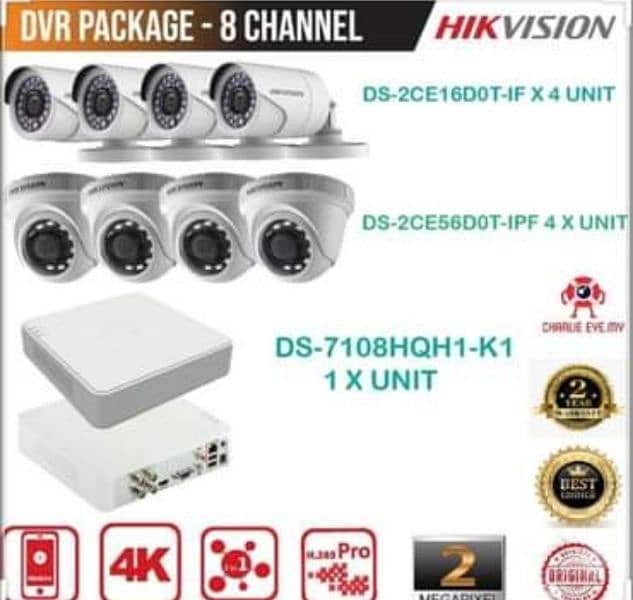 Cctv Security Cameras Complete Packages 8