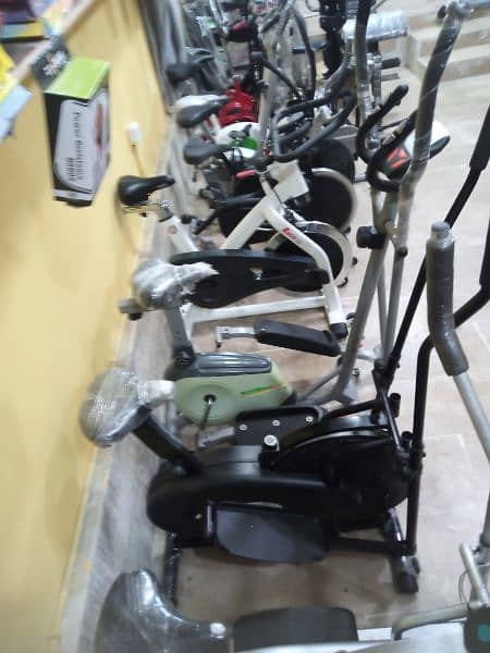 Exercise cycles available 0