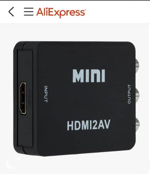 Mini HDMI to AV 0