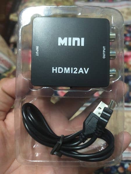 Mini HDMI to AV 7