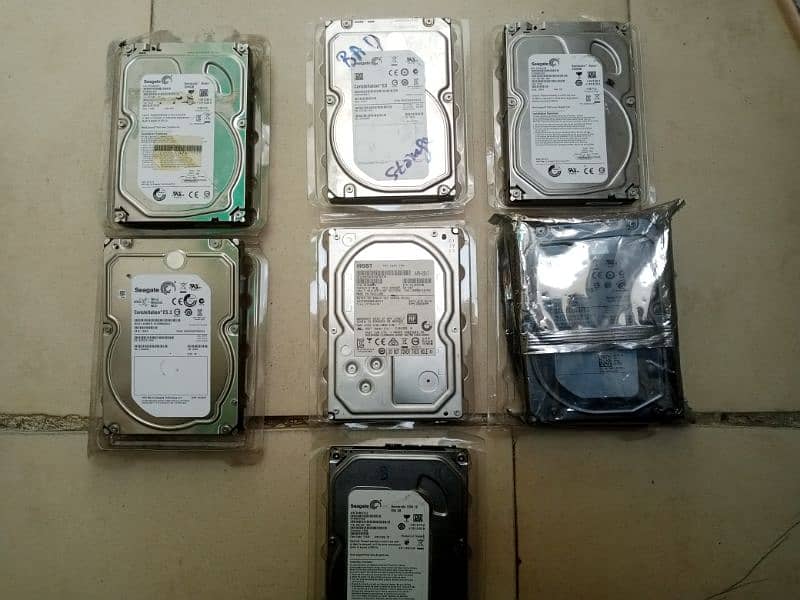 Hard Drive, 500GB, 1TB, 2TB, 3TB & 4TB for Sale in Cheapest Rate. 1