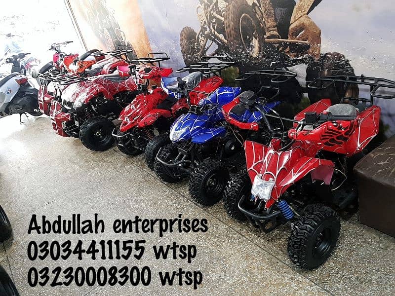 heavy stock fresh import dubai atv quad 4wheels delivery all Pakistan 18