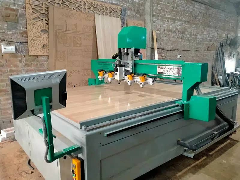 CNC Machine/ cnc double router Leaser Cutting Machine/Cnc Wood Rotary 5