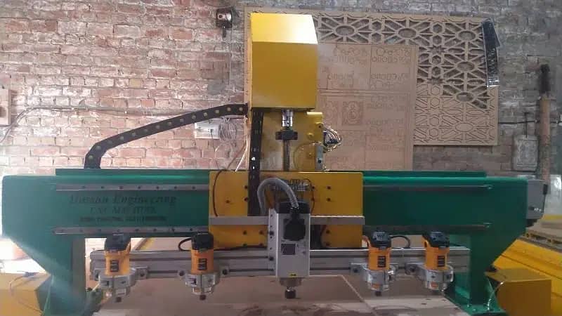 CNC Machine/ cnc double router Leaser Cutting Machine/Cnc Wood Rotary 9