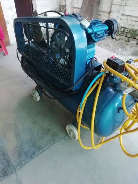 Air compressor, Double cylinder 4