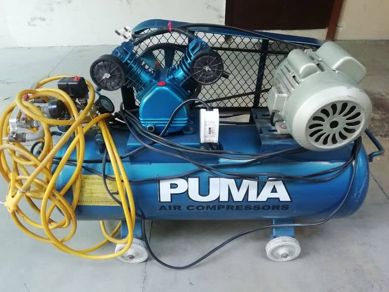 Air compressor, Double cylinder 8