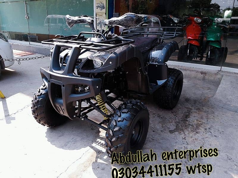 250cc full size quad atv 4 wheels dubai import  delivery all Pakistan 0