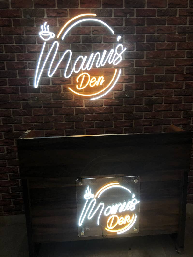 Neon signs or neon lights 1