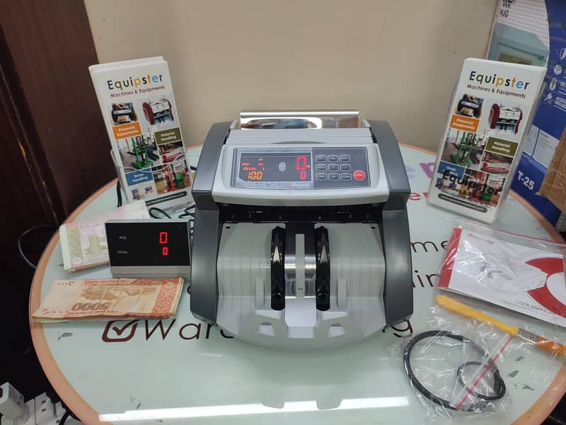 latest 2024 model currency cash note counting machine in pakistan 14