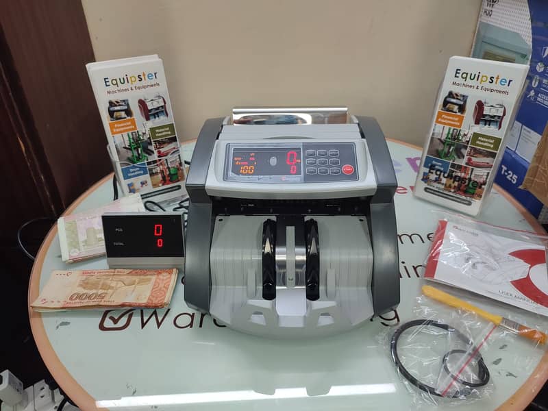 latest 2025 model currency cash note counting machine in pakistan 11