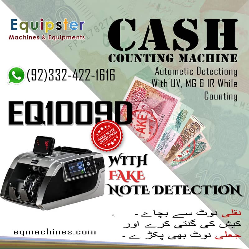 currency note cash counting machine with fake note detection pakistan 17