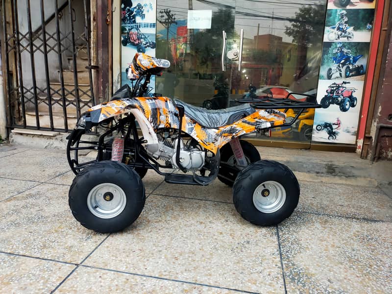 Mini Sports Raptor 125cc Atv Quad 4 Wheels Bikes With New Features. 3