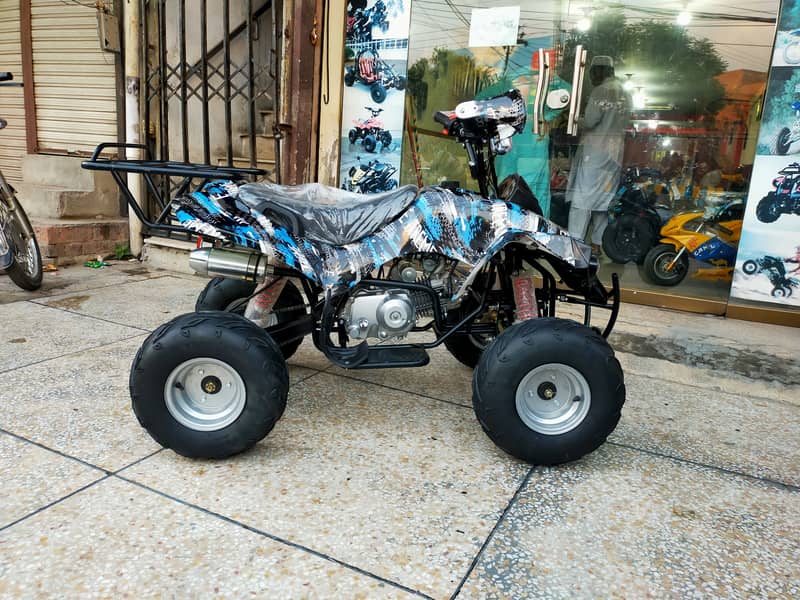 Mini Sports Raptor 125cc Atv Quad 4 Wheels Bikes With New Features. 9