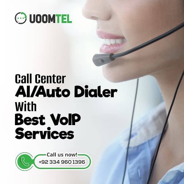 Call Center AI/Auto Dialer With Best VoIP Services 0