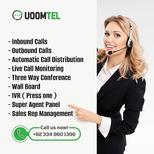 Call Center AI/Auto Dialer With Best VoIP Services 1