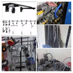 chrome plates Rubber plates rods rubber dumbbells bench press gym benc