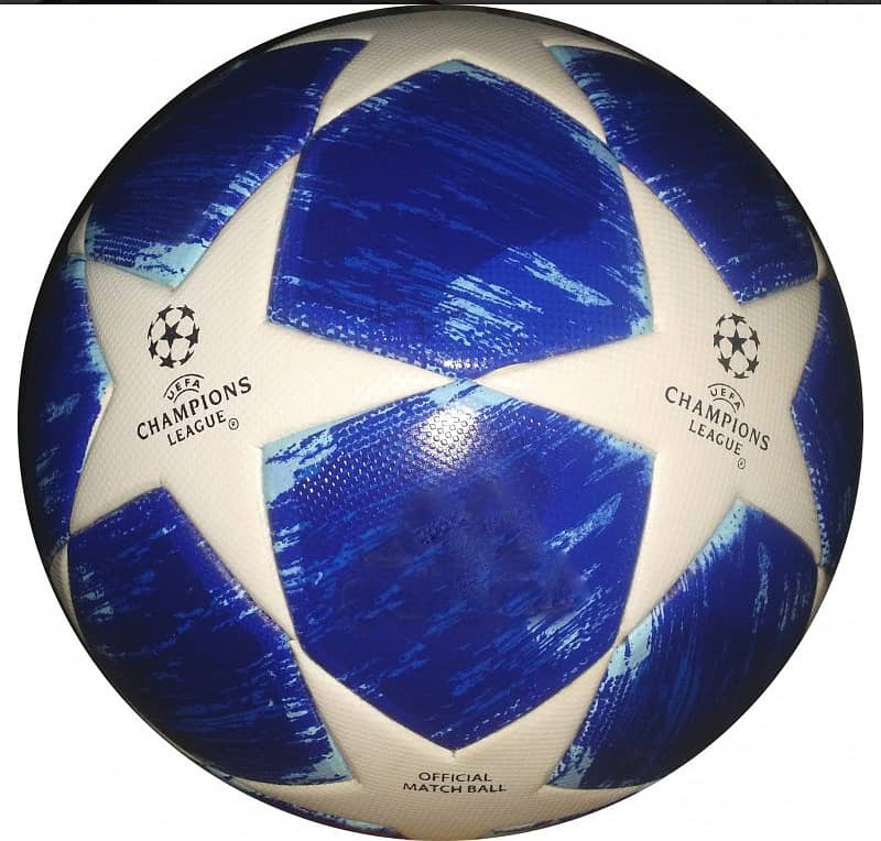 Football white blue color combination star panels construction 1