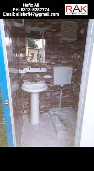 New Portable toilet-washroom/container office/prefab house/guard rooms 3