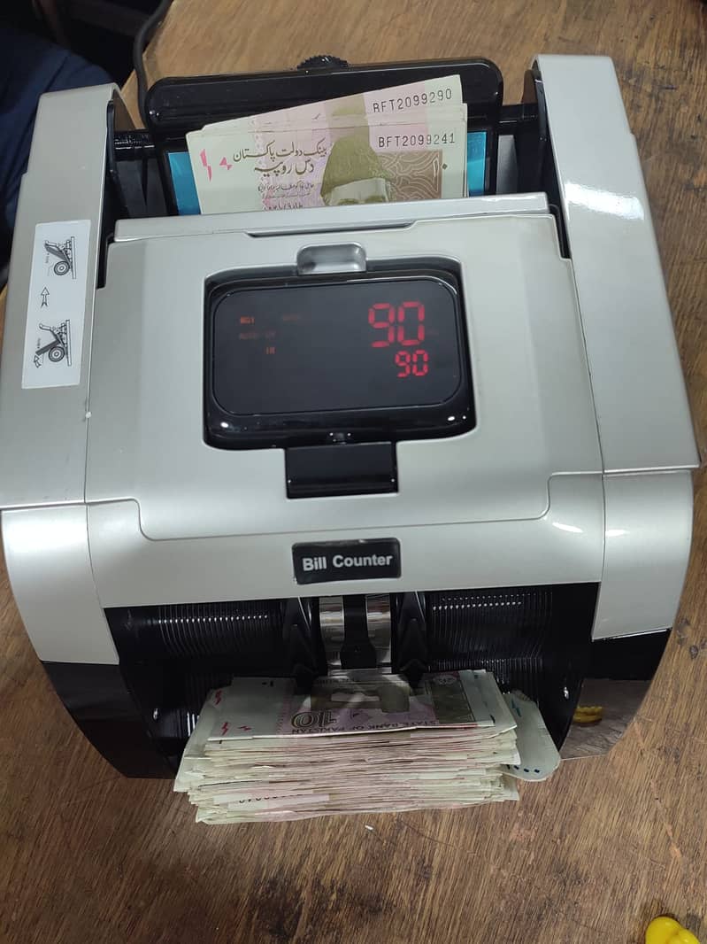 mixed cash note counting machine with fake note detection in pakistan. 13