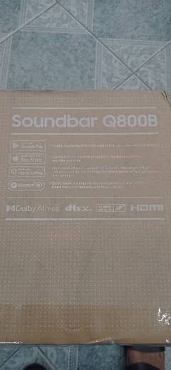 Q800A SAMSUNG SOUND BAR DOLBY ATMOS 2022